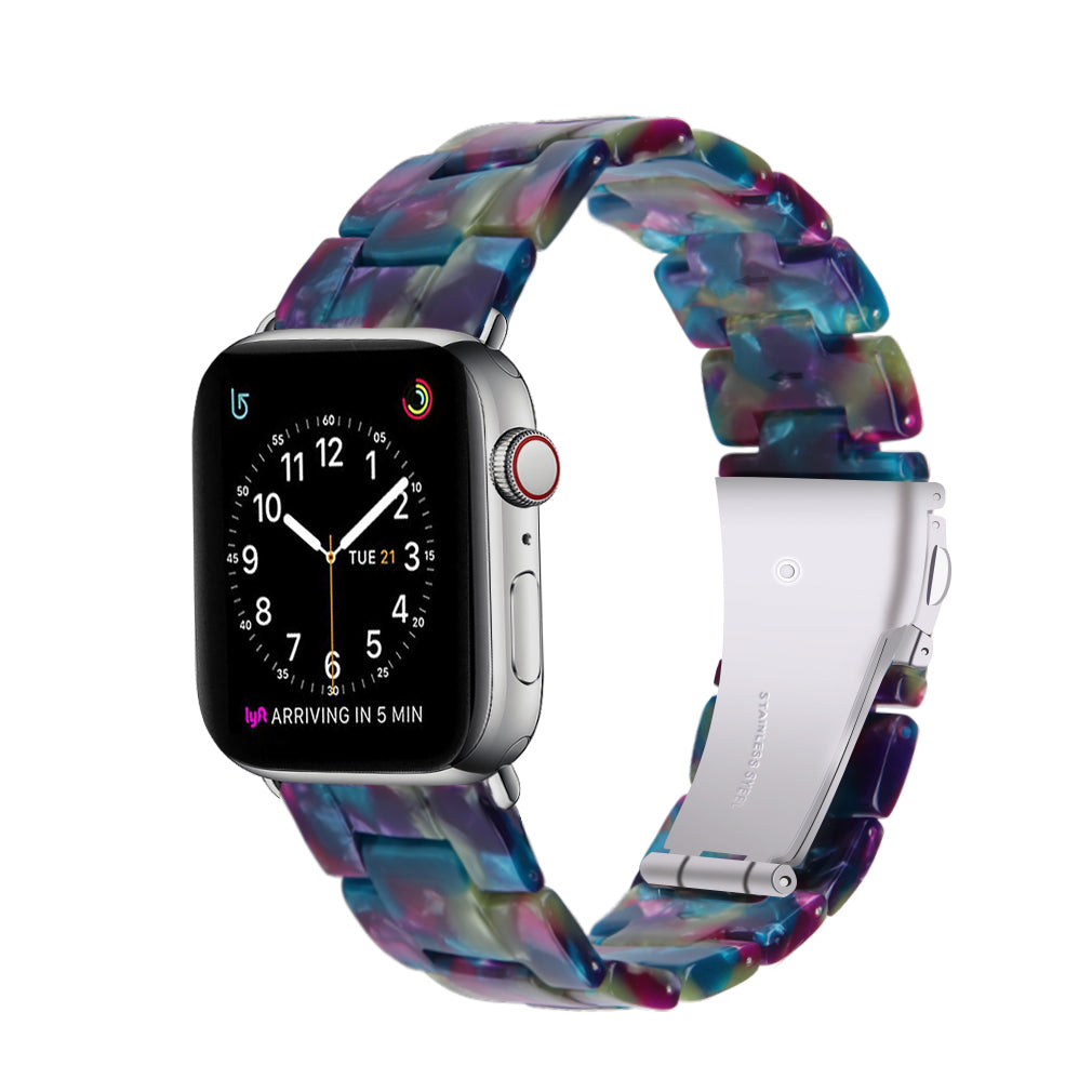 Pulso Carey Purpura Verde para Apple Watch