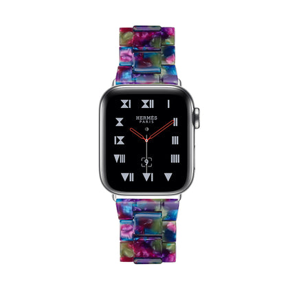 Marbled Pulse for Apple Watch Purple Green