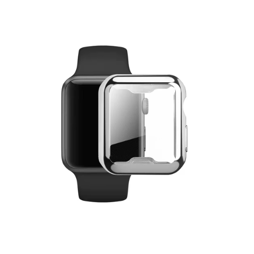 Case Protector Plateado para Apple Watch