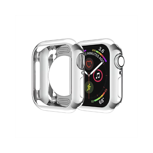 Case Protector Plateado para Apple Watch