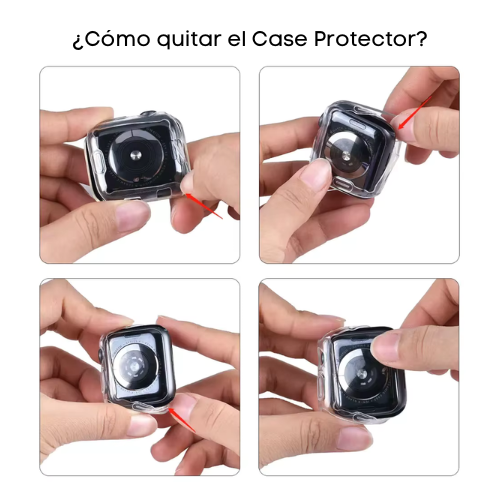 Case Protector Transparente para Apple Watch