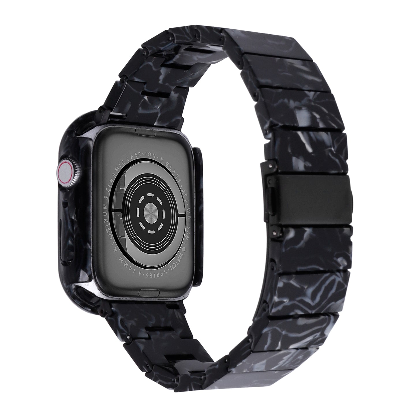 Pulso y Case Carey Negro para Apple Watch